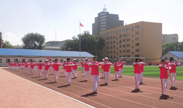康姿百德健身操展演活动_吉林省吉林市健身操比赛_康姿百德第6套完整