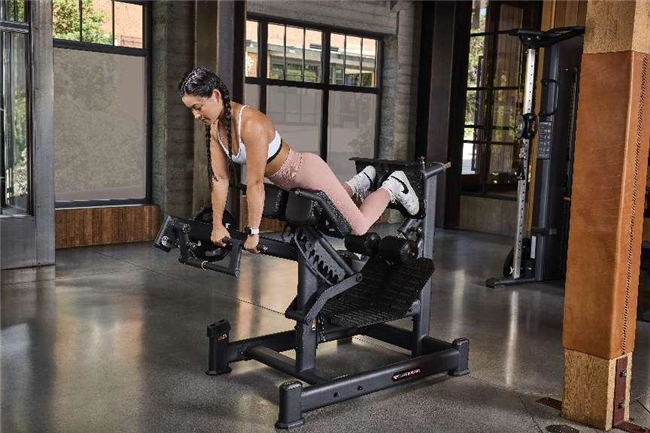 史密斯臀推训练器双线性轴承技术_综合训练器 史密斯机_Precor GLUTEBUILDER臀部训练器材