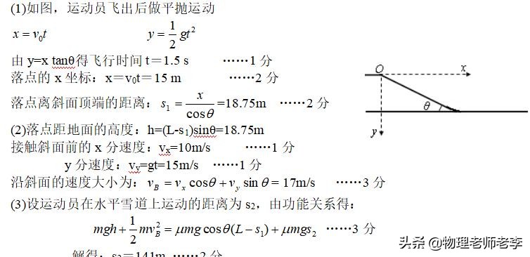 在做平抛运动的实验时_高中物理平抛运动学习方法详解_平抛运动公式及解题技巧